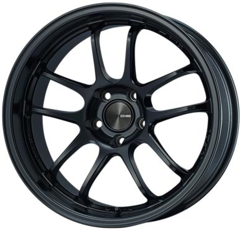 Enkei PF01EVO 18x10.5 +15 5x114.3 Matte Black Wheel