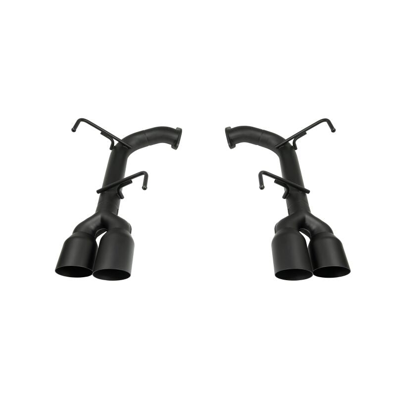 Remark Stealth Edition Stainless Steel Axle Back w/ 4" Single Wall Black Cerakote - 2015-2021 WRX / 2015-2021 STI