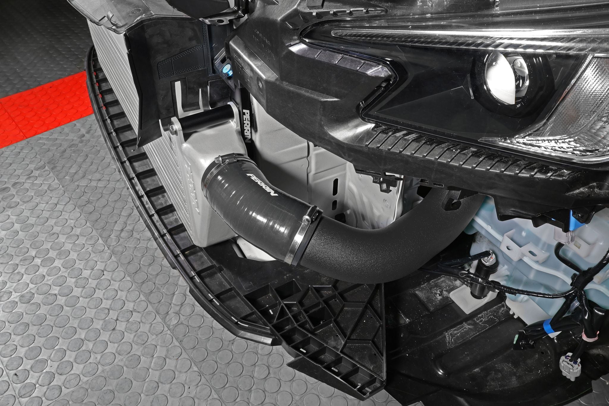 PERRIN FRONT MOUNT INTERCOOLER KIT - Black Tubes & Silver Core - 2022+ WRX