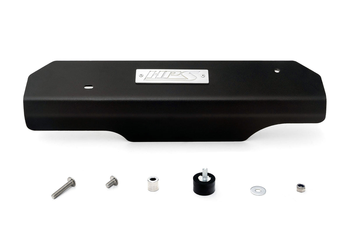HPS 2015-2021 Subaru WRX 2.0L Turbo Belt Cover - Black (71-102WB)