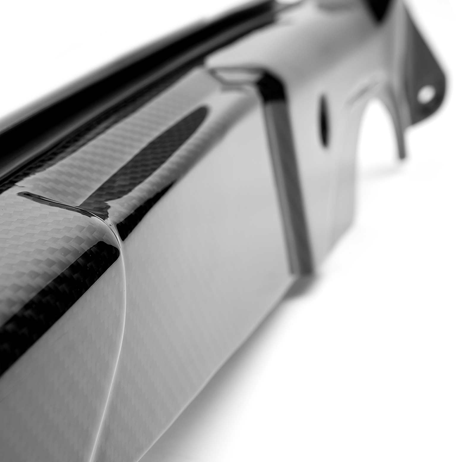 COBB Redline Gloss Carbon Fender Shrouds - 15-21 WRX/STI