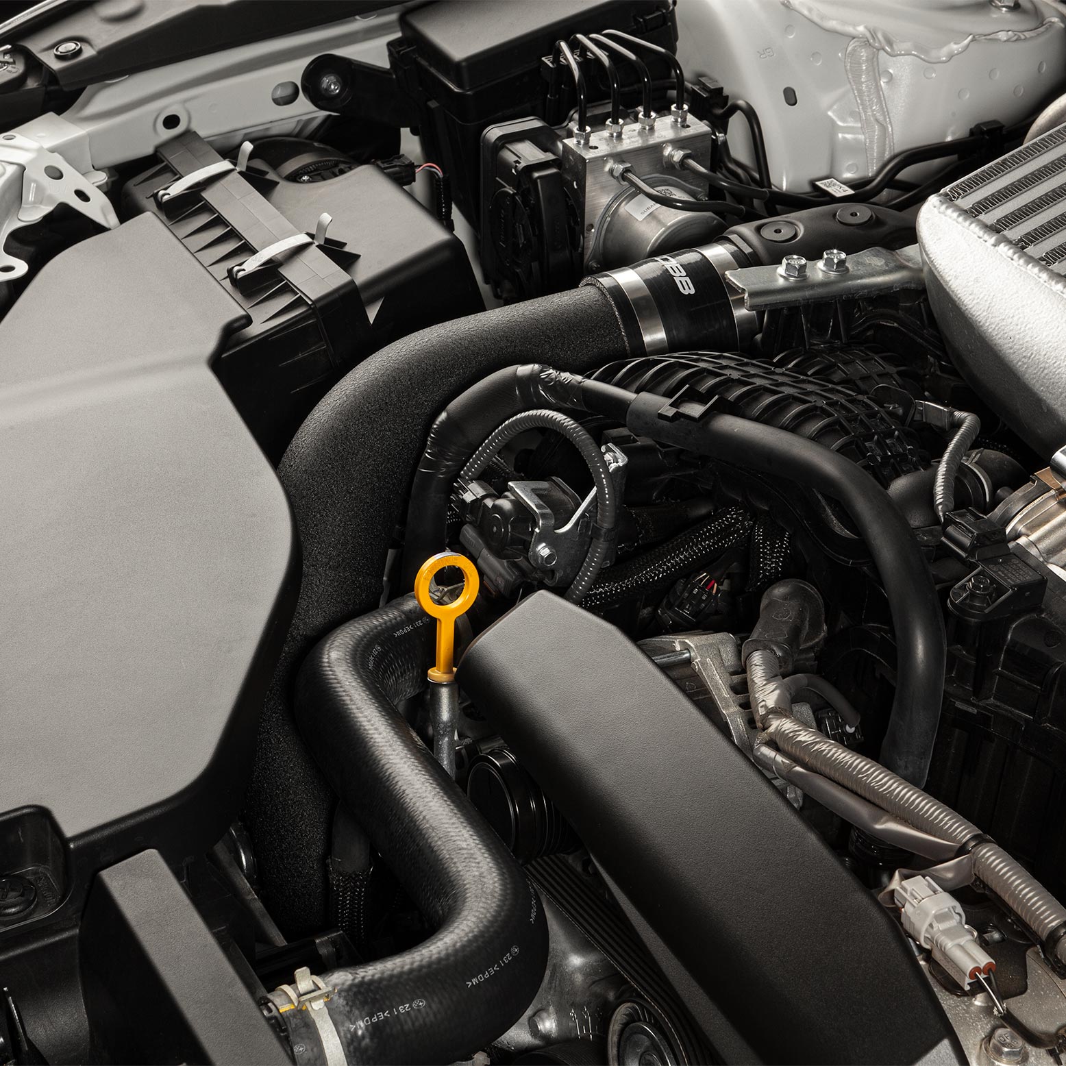 COBB Aluminum Charge Pipe Black - 2022+ WRX, 19-25 Ascent, 20-25 Outback XT, 20-25 Legacy XT