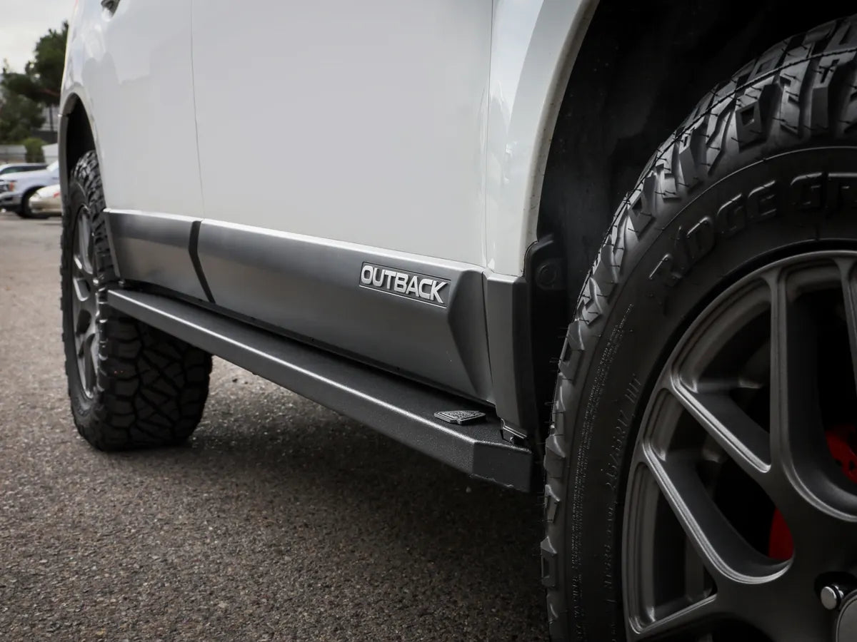 aFe POWER Terra Guard Trail Steps - Black - 10-14 Subaru Outback H4 2.5L / H6 3.6L