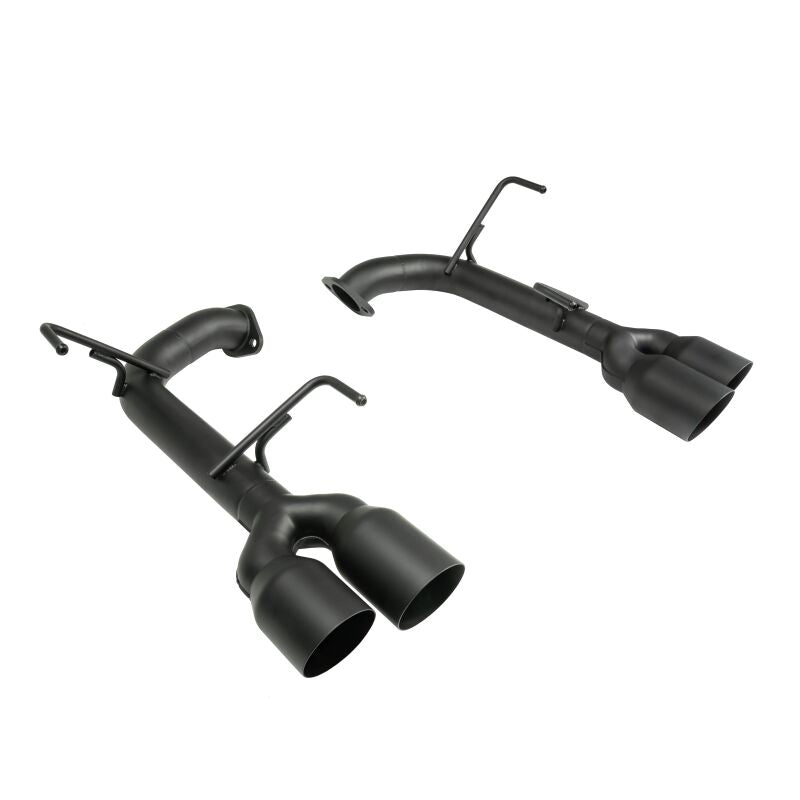 Remark Stealth Edition Stainless Steel Axle Back w/ 4" Single Wall Black Cerakote - 2015-2021 WRX / 2015-2021 STI