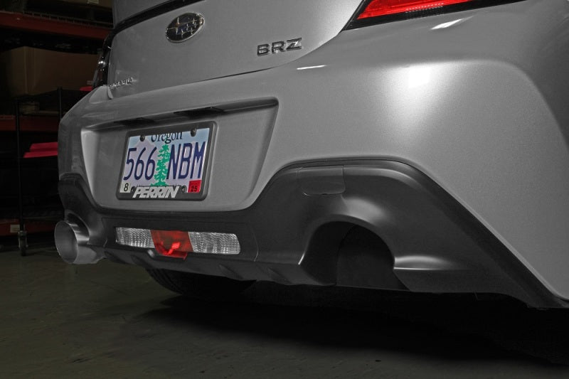 Perrin Exhaust Cutout Plate (Right Side For Single Outlet Exhaust Systems) - 22+ BRZ/GR86