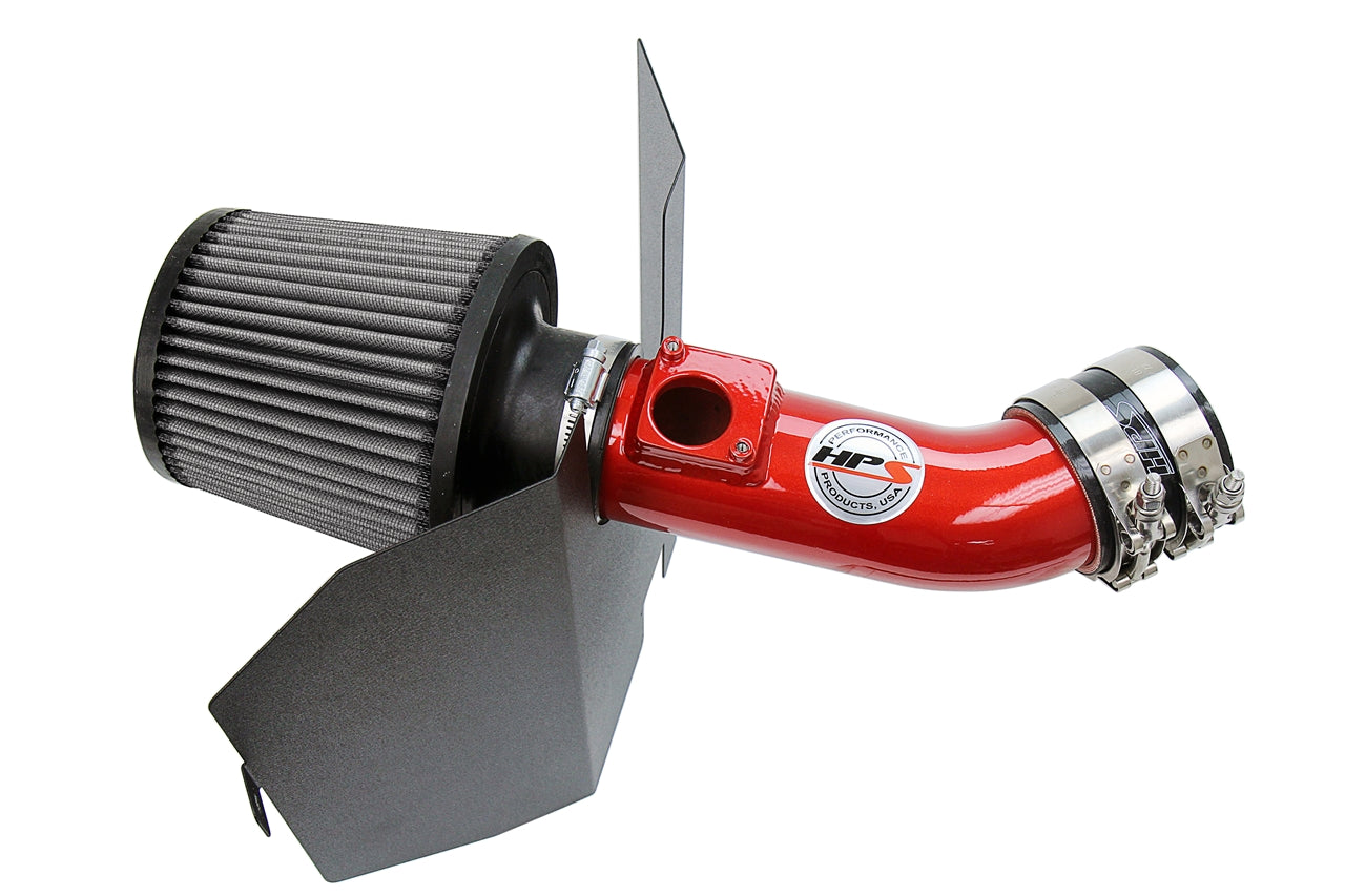 HPS Red Shortram Cold Air Intake Kit 2002-2005 Subaru Impreza WRX 2.0L Turbo 827-606R