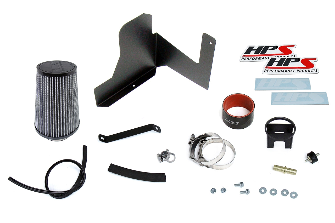HPS intake kit comes with premium components for Subaru 2017-2024 Impreza 2.0L Non Turbo, 827-684