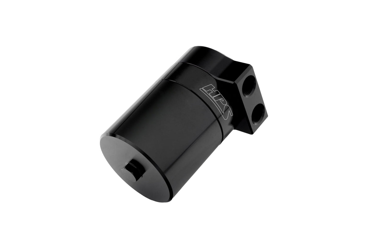 HPS Subaru Oil Catch Can - Black (860-004WB)