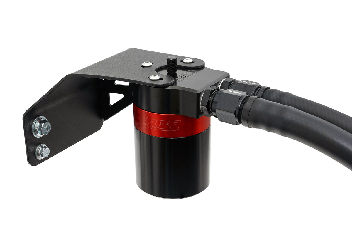 HPS Subaru Oil Catch Can - Red (860-004)