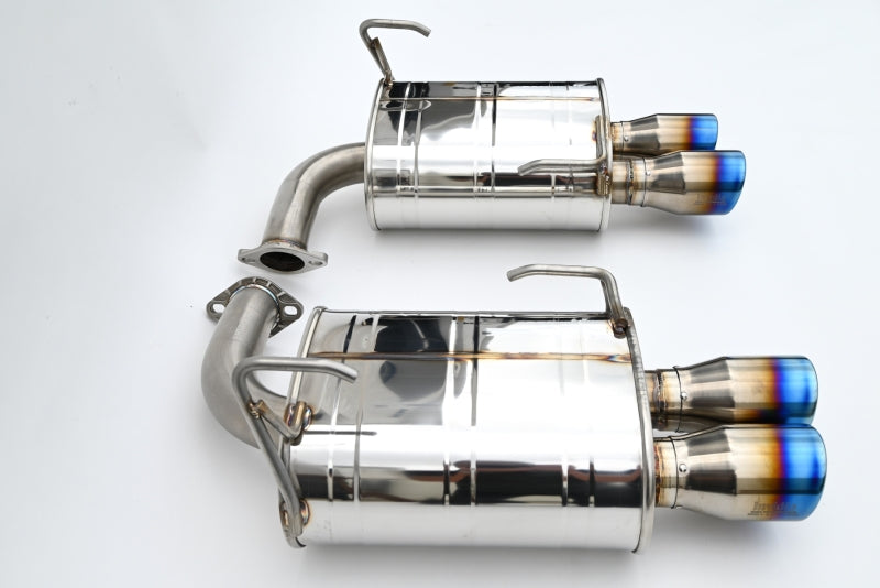Invidia Q300 3.5in. Rolled Dual Wall T.I Tip Axle-back Exhaust - 22+ Subaru WRX