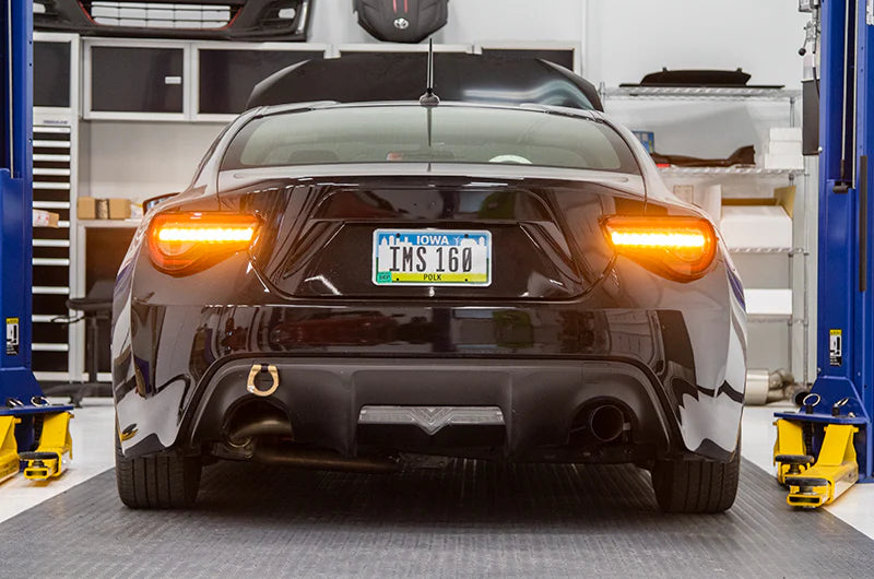 OLM OE Plus Linear Style Sequential Tail Lights (Clear) - 13-20 BRZ