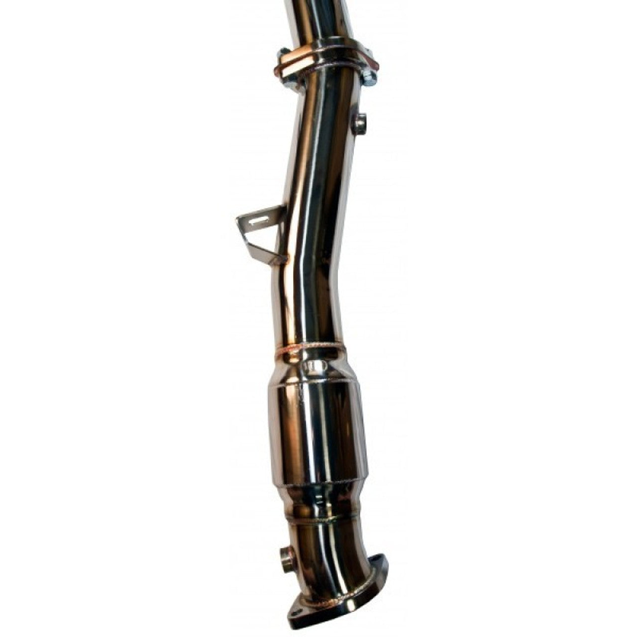 TurboXS Downpipe High Flow Catalytic Converter - 02-07 WRX, 04-07 STI, 04-08 FXT
