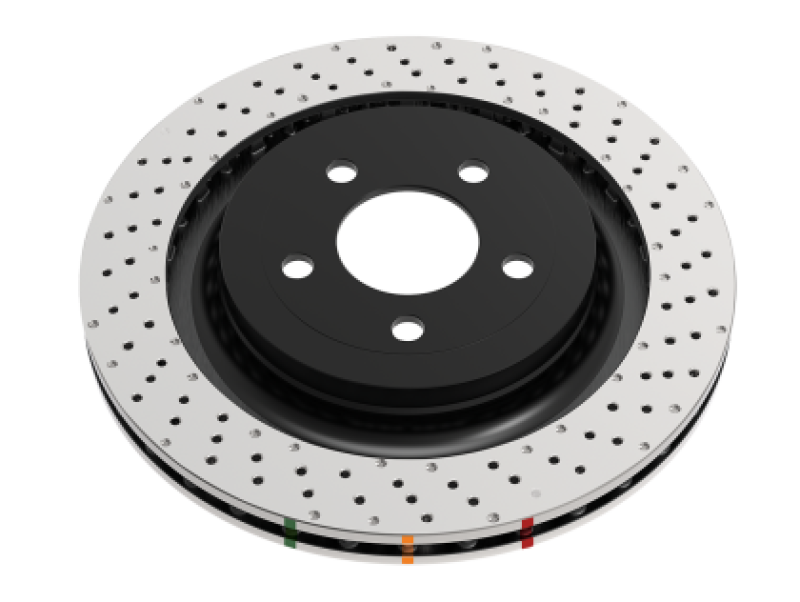 DBA T3 4000 Series XD Drilled Rotor - FRONT - 2022+ WRX