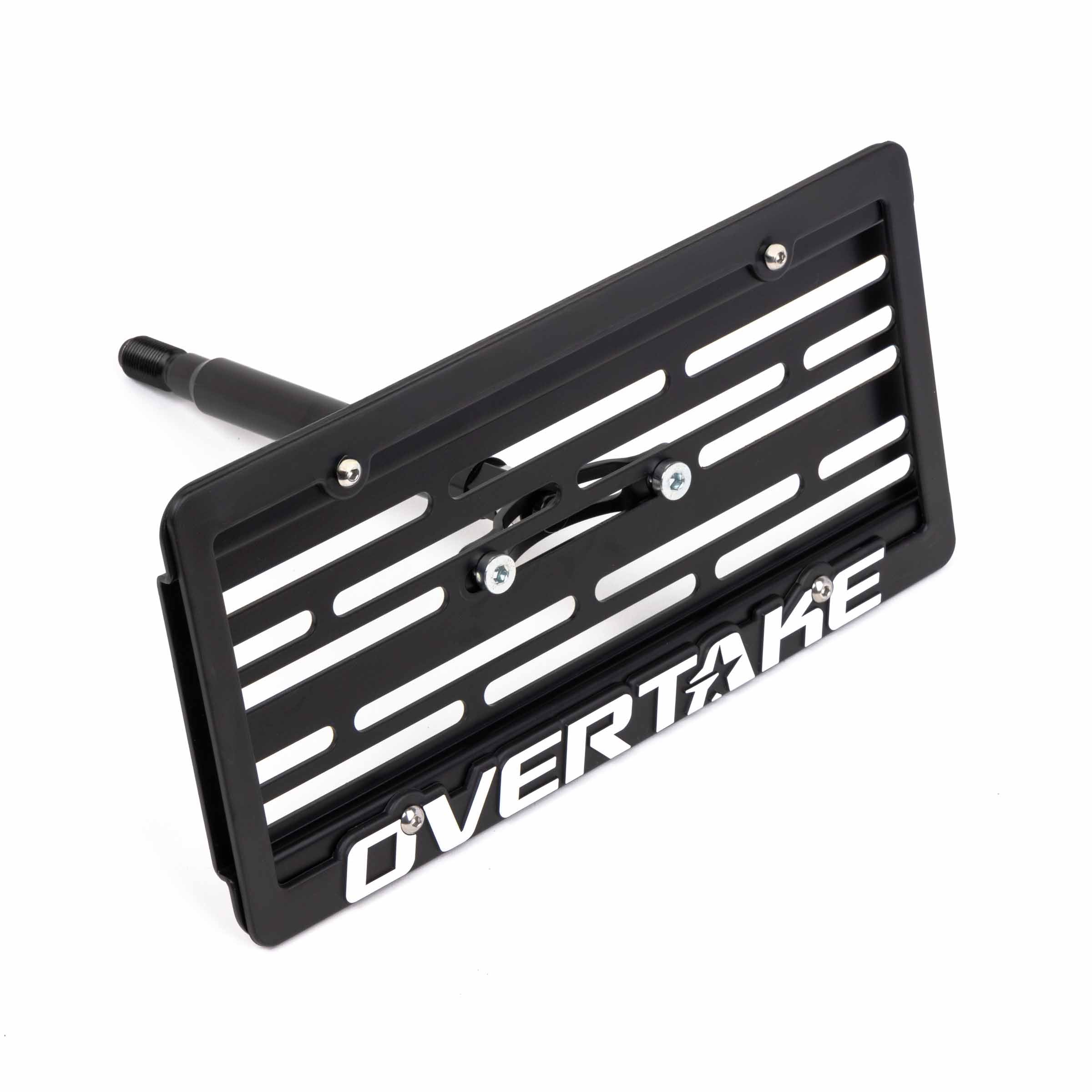 Overtake MaxxAdjust License Plate Relocation Kit - 2018-2025 WRX, 2018-2021 STI, 2013-2025 BRZ, 2017-2023 Impreza, 2018-2023 Crosstrek, 2020-2025 Outback(non wilderness)