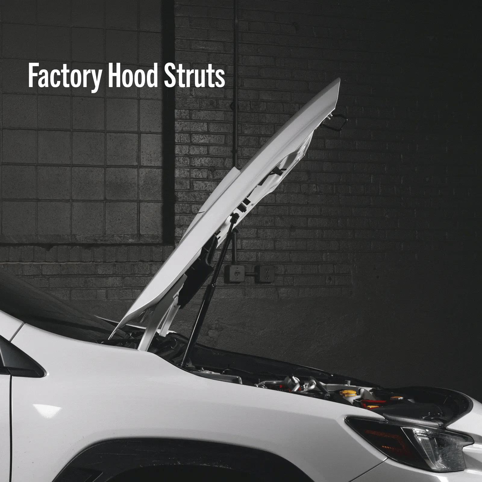 Overtake Hi-Lift Hood Strut Kit - Subaru 15-21, 22+ WRX, 15-21 STI