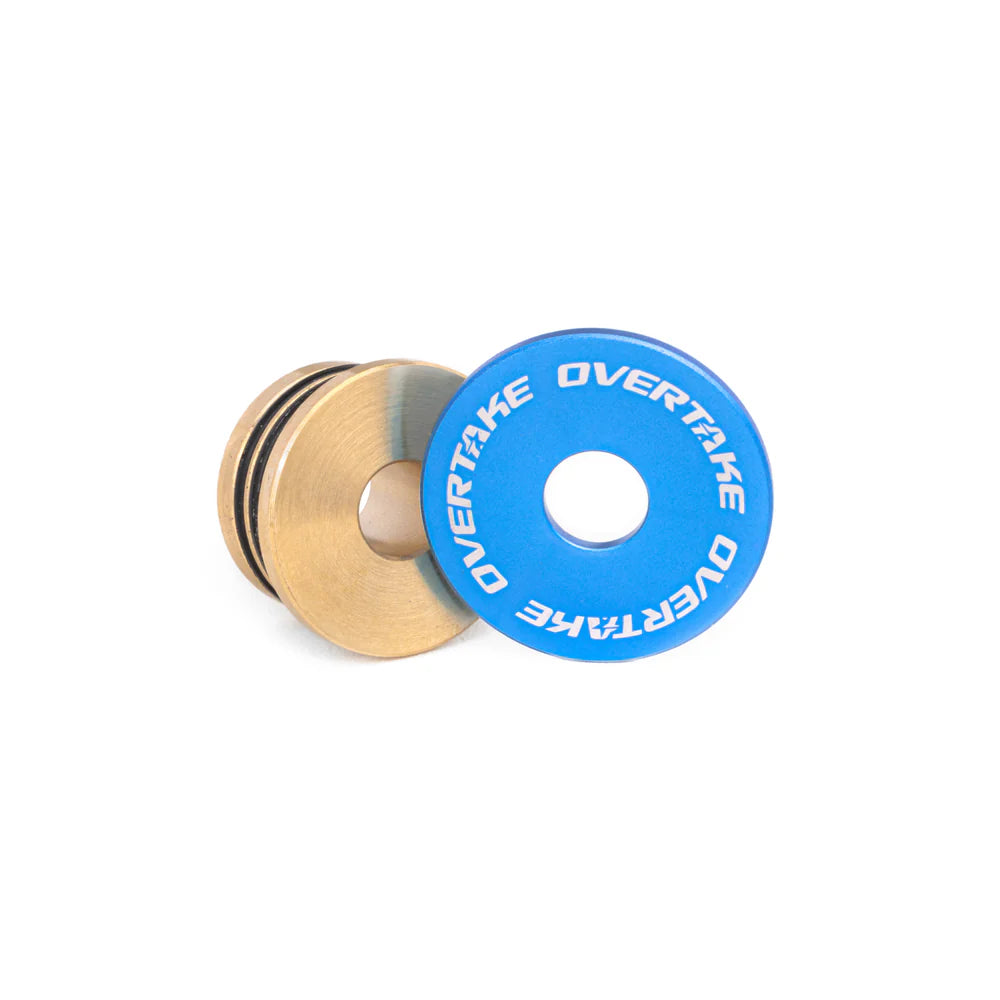 OVERTAKE Brass Shifter Bushing Kit - Subaru 2015-2026 WRX, 2014-2018 Forester, 2018-2023 Crosstrek, 2010-2013 Legacy GT, 2010-2013 Outback XT