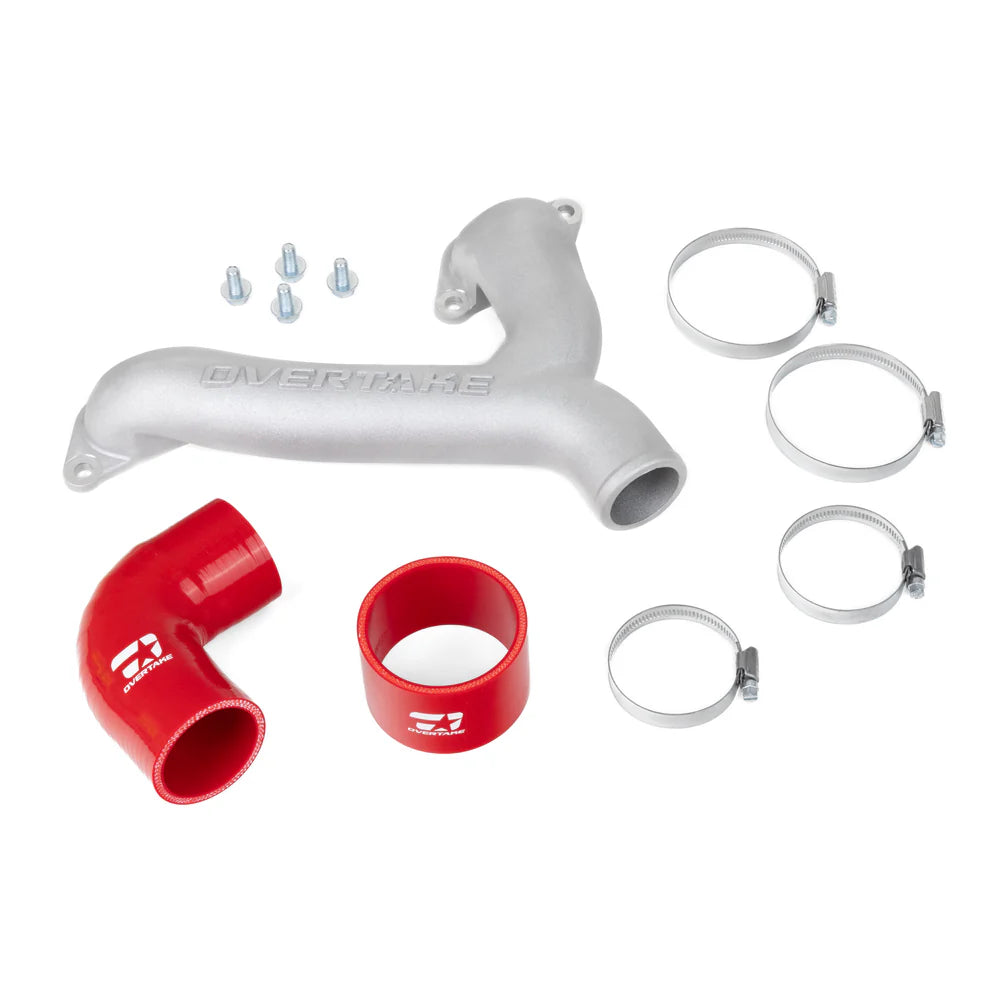Overtake Top Mount Intercooler Y-Pipe Kit - Subaru 2004-21 STi