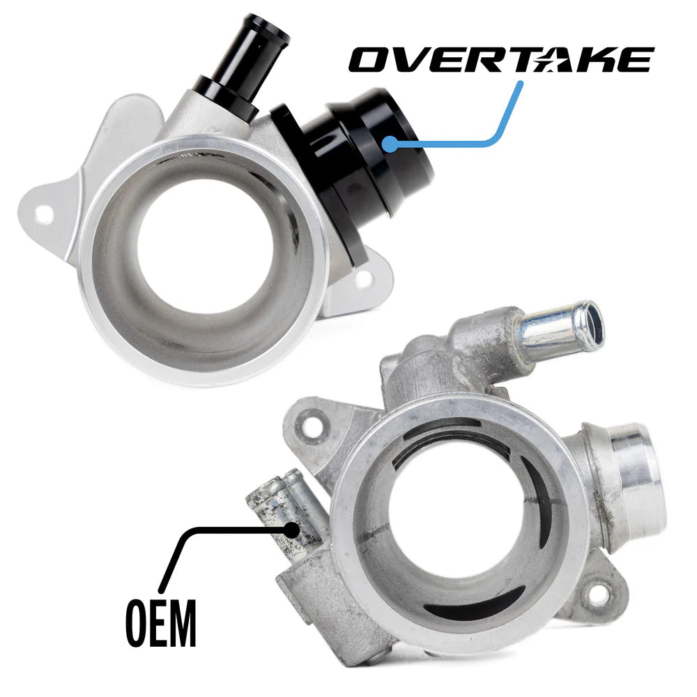 Overtake Aluminum Turbo Inlet - 2022-2025 WRX