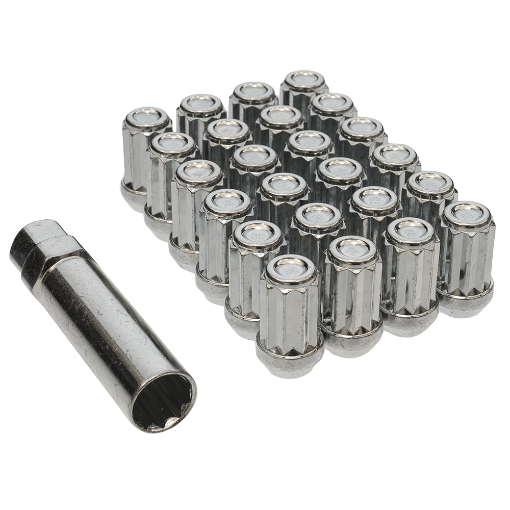 Bimecc lug nut kit - 12x1.25 - Silver