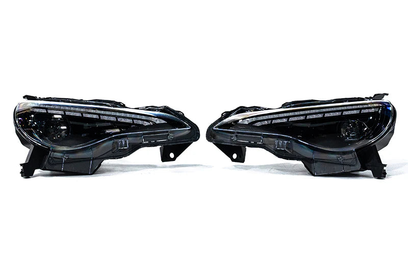 OLM GAMMA SERIES RGB HEADLIGHTS W/ HONEYCOMB DEMON EYE - 13-21 BRZ