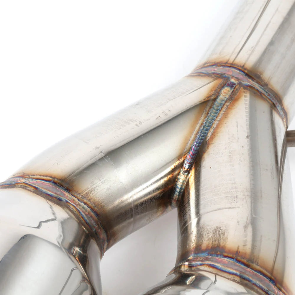 BLOX Racing T304 Muffler Delete / Axle Back - 2022+ Subaru WRX