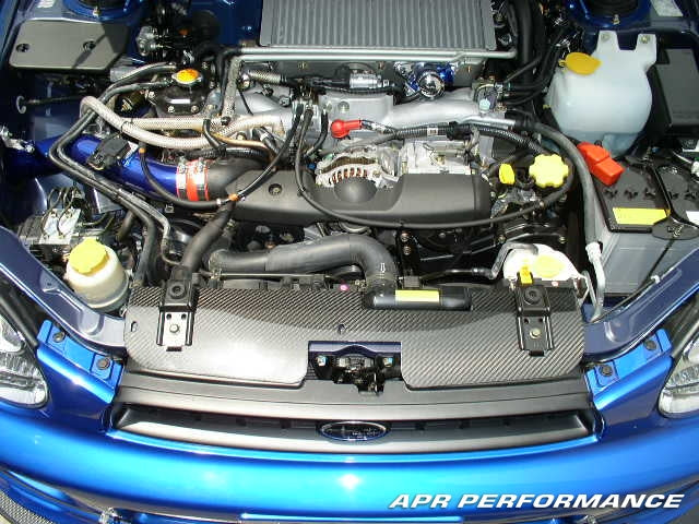 APR Carbon Fiber Radiator Cooling Shroud - WRX/STI 2002-2005