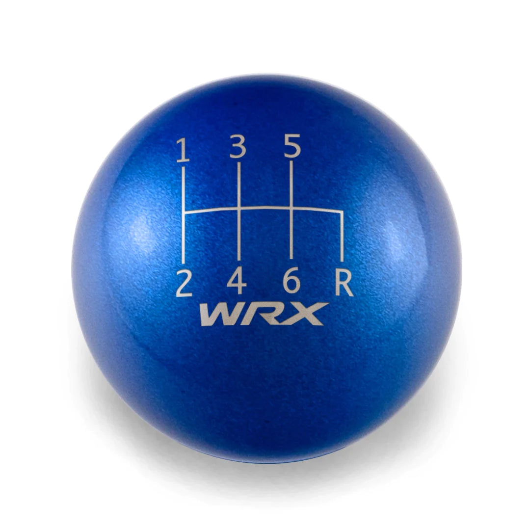 Billetworkz Weighted Shift Knob w/ 6 Speed WRX Engraving - 2015-2021 WRX, 2022+ WRX