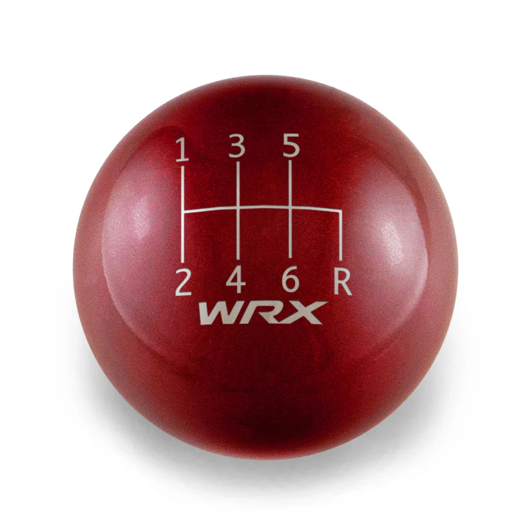 Billetworkz Weighted Shift Knob w/ 6 Speed WRX Engraving - 2015-2021 WRX, 2022+ WRX