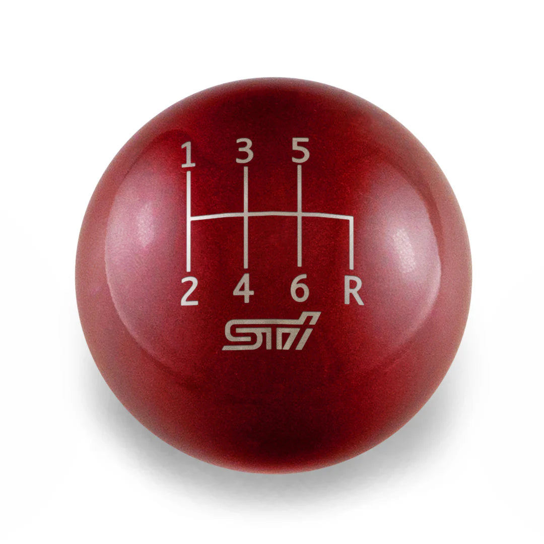 Billetworkz Weighted Shift Knob w/ 6 Speed STI Engraving - 2004-2021 STI