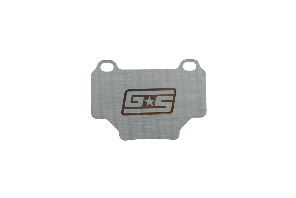 GrimmSpeed Titanium Rear Brake Shim Set - 2-Piston Brembo - 2018-2021 STI - image 1