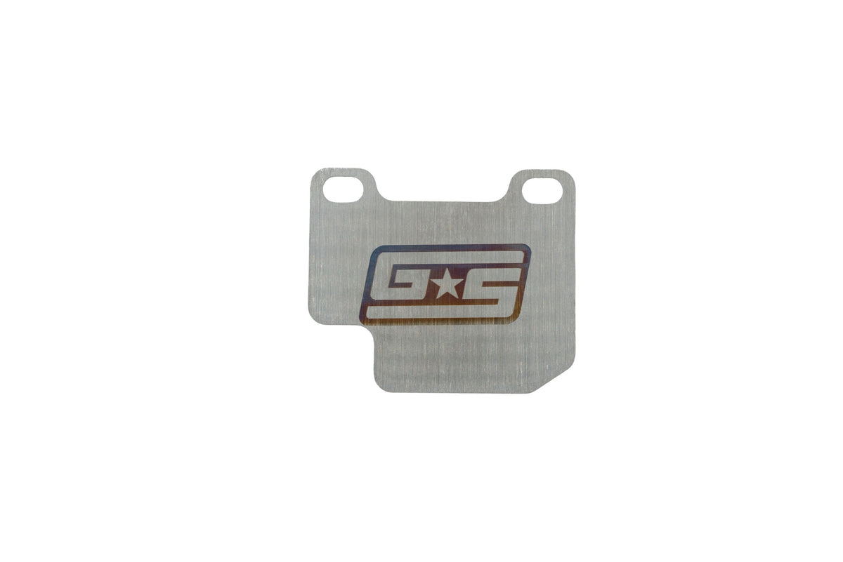GrimmSpeed Titanium Rear Brake Shim Set - 2-Piston Brembo - 2004-2017 STI - image 1