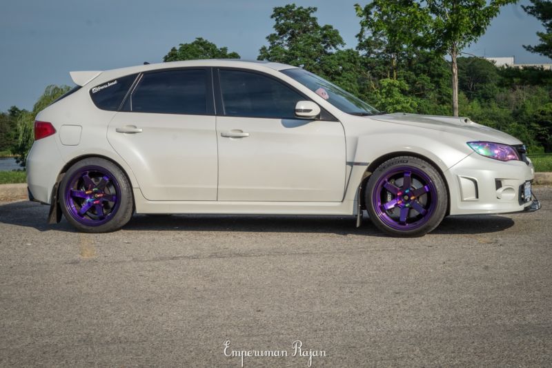 Ventus Autoworks 2PC Side Splitters - 2011-2014 Subaru WRX/STI Hatchback
