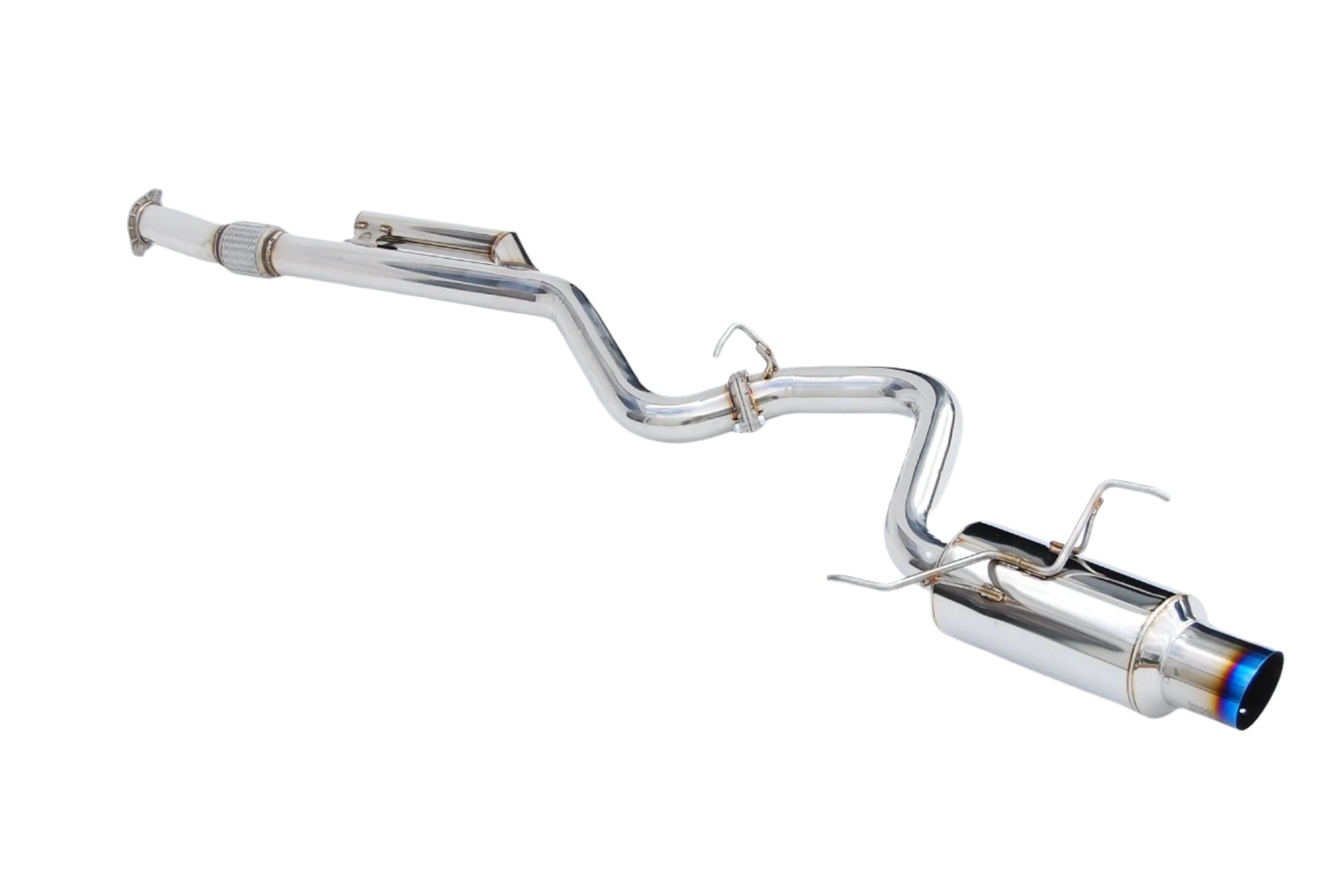 Invidia N1 Single Stainless Steel Catback Exhaust w/ Titanium Tip - 2022+ WRX