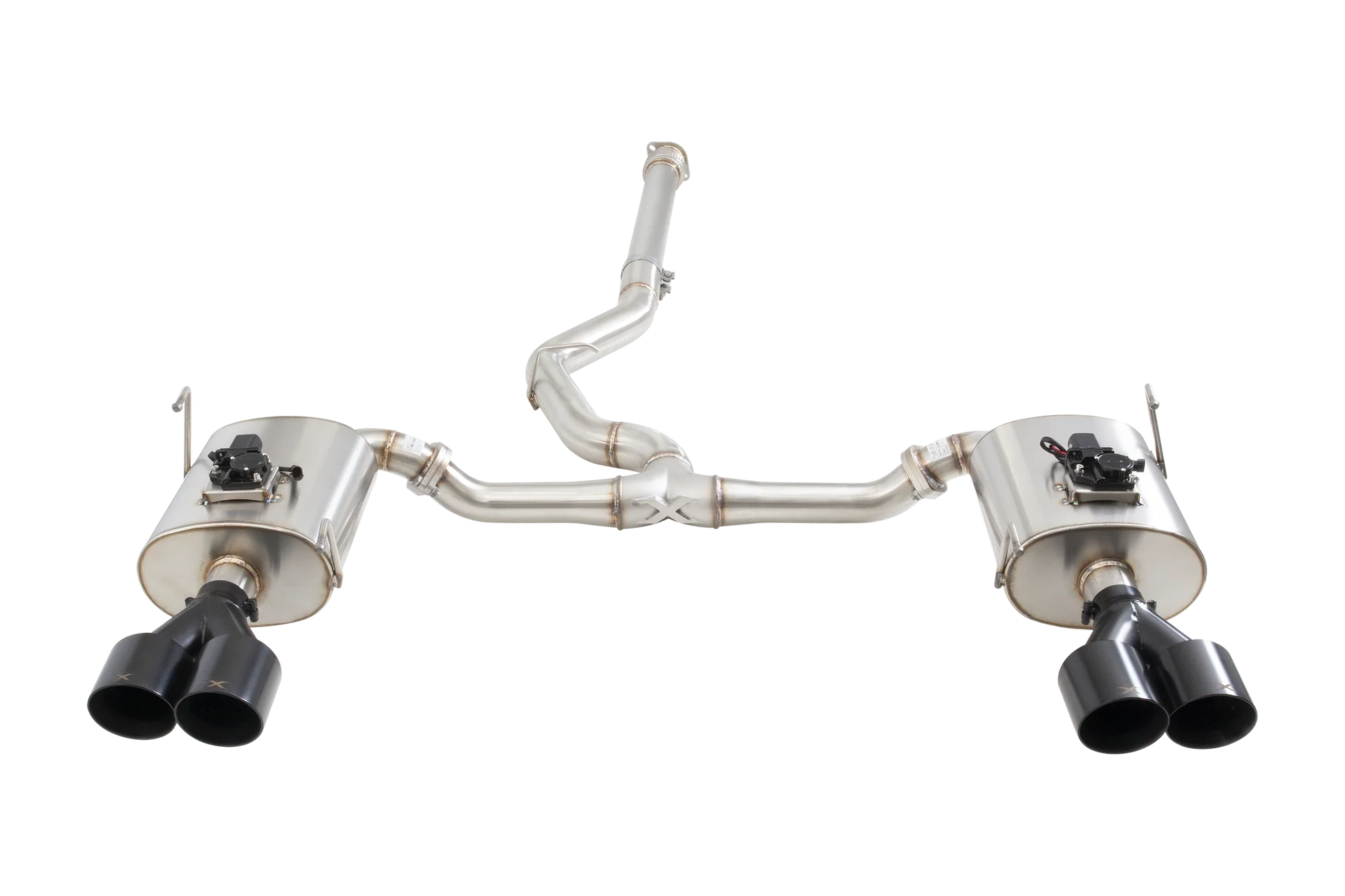 Xforce Varex WR Valved Cat Back Exhaust System with Black Tips - 2022+ WRX