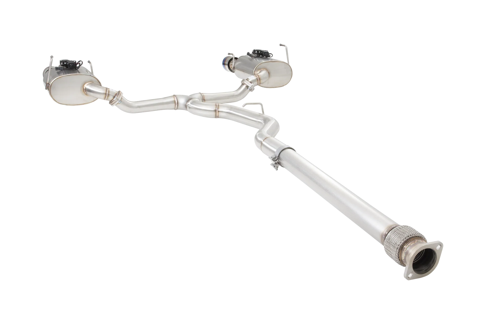 Xforce Varex WR Valved Cat Back Exhaust System with Burnt Blue Tips - 2022+ WRX