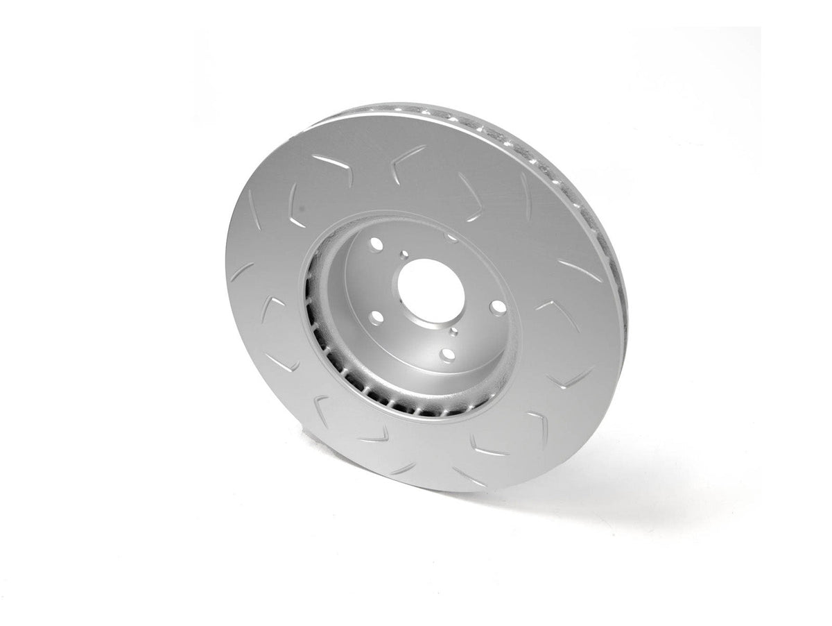 FactionFab V2 Slotted Front Brake Rotor - Single - WRX 2015-2021