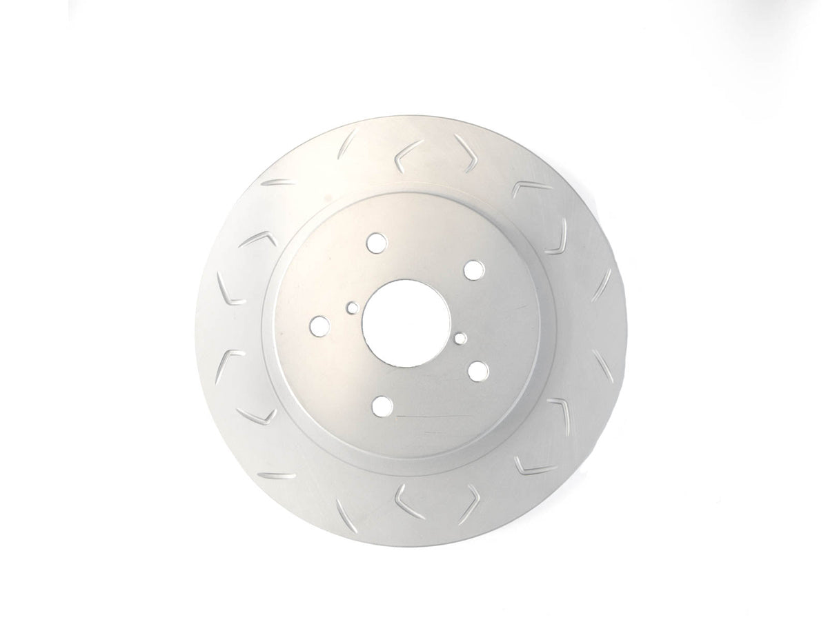 FactionFab V2 Slotted Rear Brake Rotor - Single - WRX 2022+ CVT