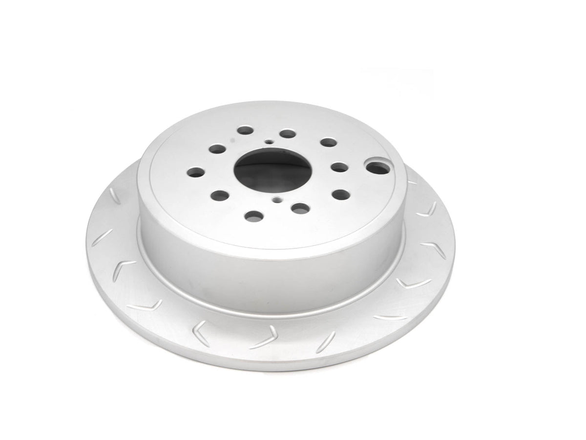 FactionFab V2 Slotted Rear Brake Rotor - Single - WRX 2008-2021