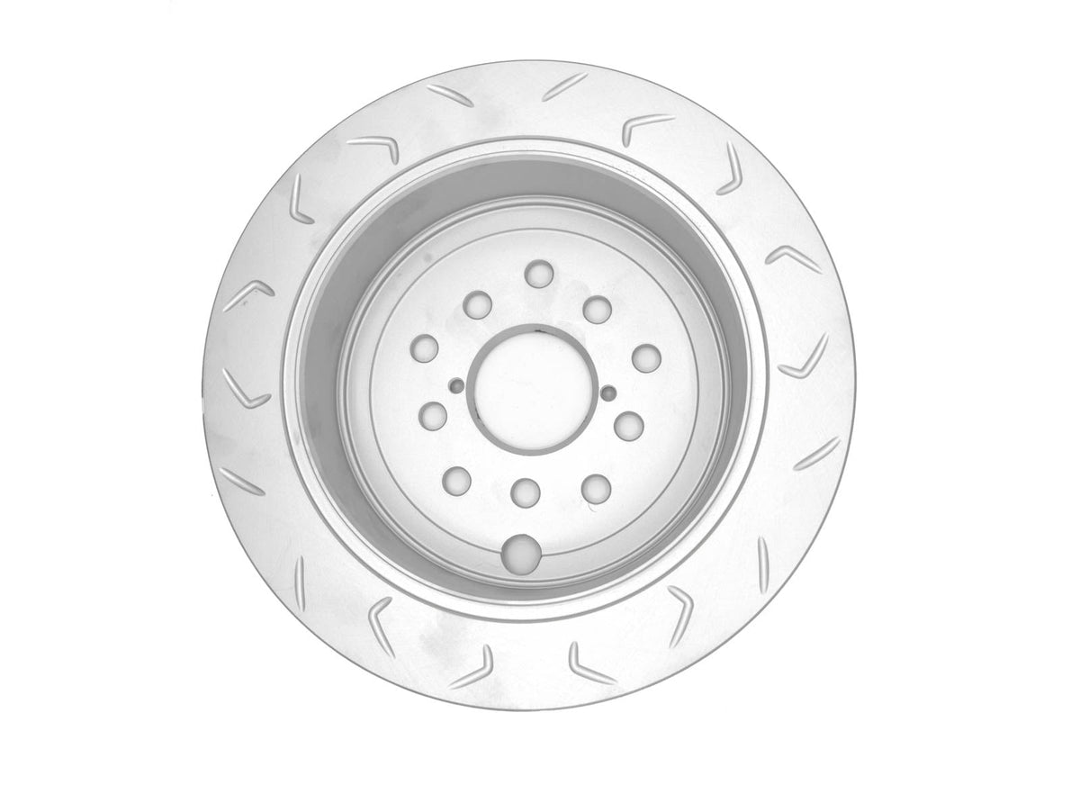 FactionFab V2 Slotted Rear Brake Rotor - Single - WRX 2008-2021