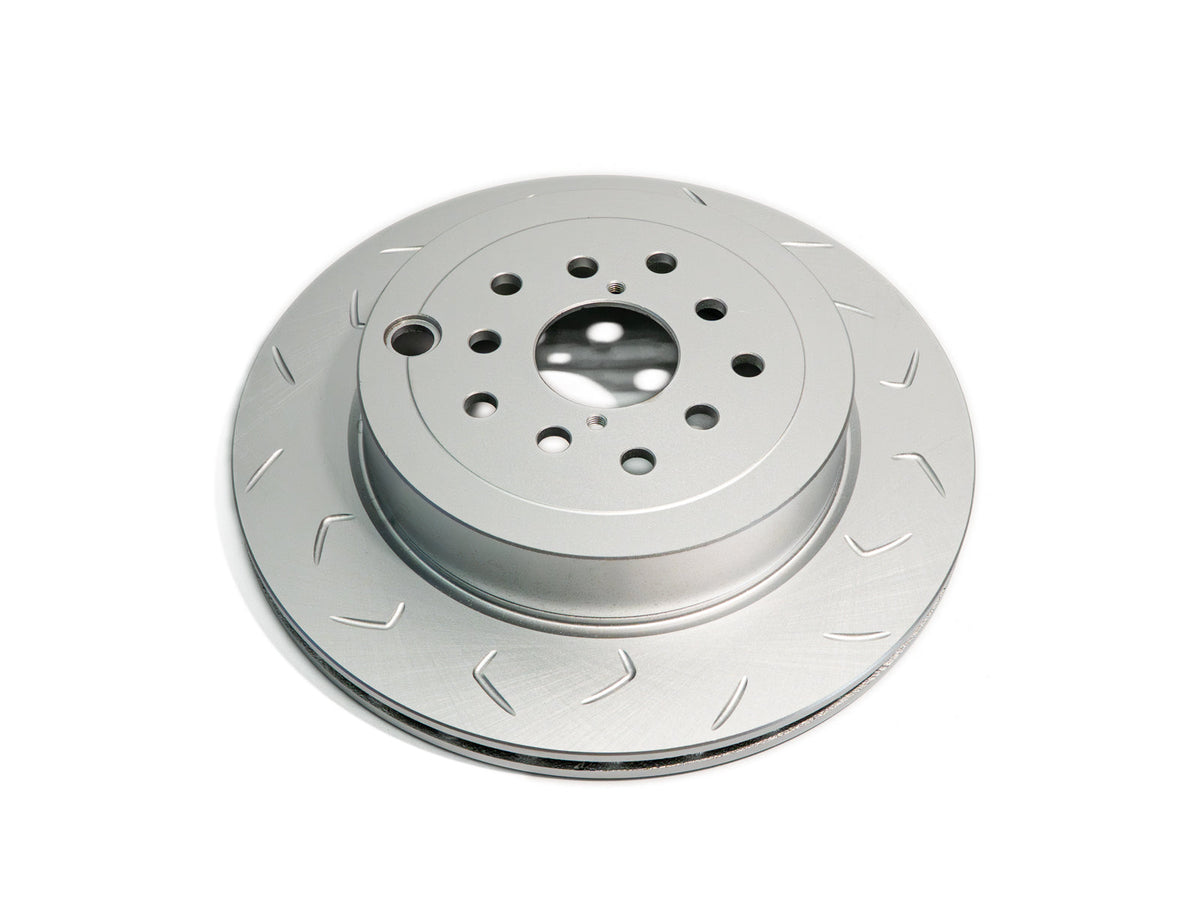 FactionFab V2 Slotted Rear Brake Rotor - Single - STI 2008-2017