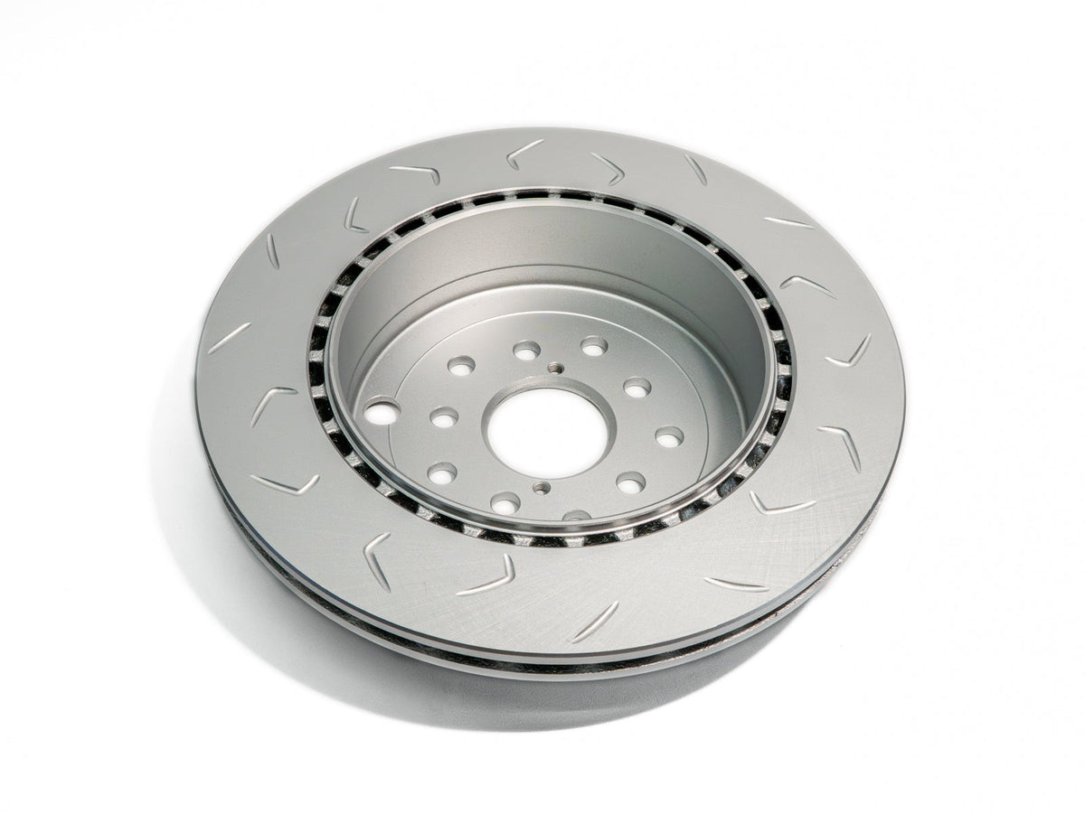FactionFab V2 Slotted Rear Brake Rotor - Single - STI 2008-2017