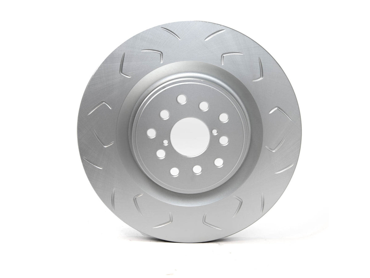 FactionFab V2 Slotted Front Brake Rotor - Single - 2018-2021 STI, WRX w/ Brembo