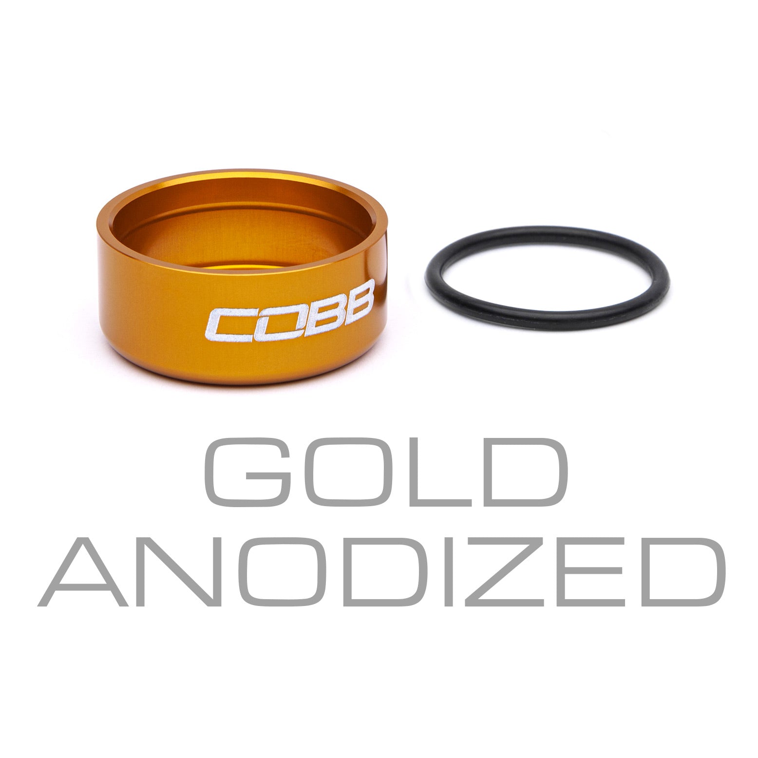 COBB Shift Knob Trim Ring - Gold Anodized - BRZ/GR86 w/ Cobb Weighted shift knob