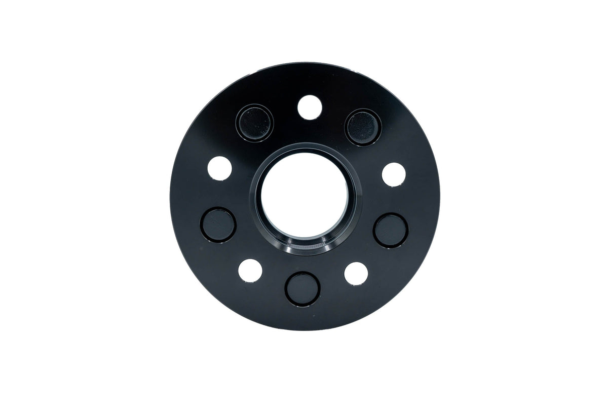 GrimmSpeed Hub-Centric Wheel Spacers - Pair - 15mm 5x100 Black - 2002-2014 WRX, 2004 STI - 4