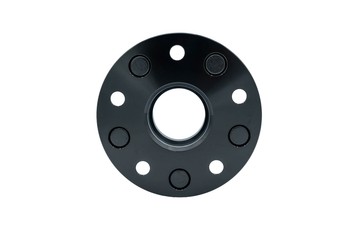 GrimmSpeed Hub-Centric Wheel Spacers - Pair - 20mm 5x114.3 Black - 2005-2021 STI, 2015+ WRX - 2