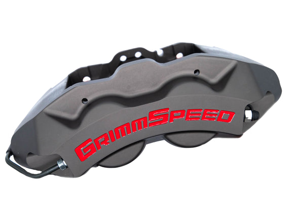 GrimmSpeed 4-Piston Brake Caliper Kit - 2022+ VB WRX (316mm Rotor)