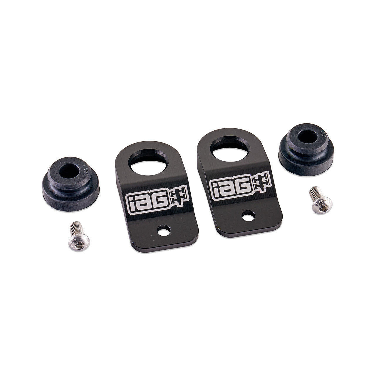IAG Radiator Stays - 2008-14 Subaru WRX & STI, 08-10 Impreza & Outback