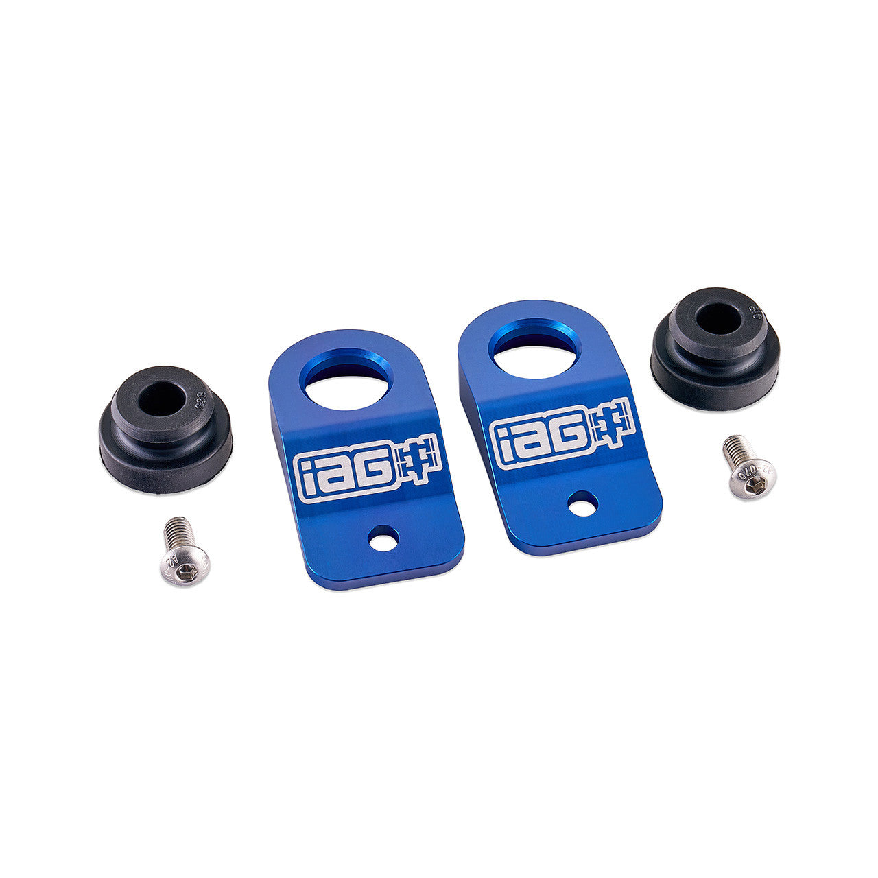 IAG Radiator Stays - 2008-14 Subaru WRX & STI, 08-10 Impreza & Outback