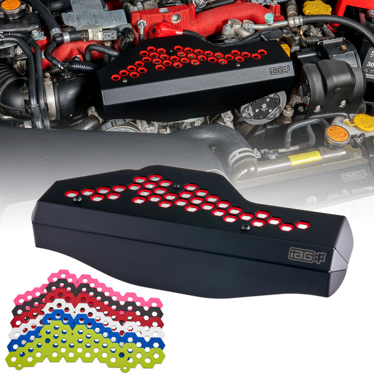 IAG Alternator Cover - 2006-14 Subaru WRX & 2004-21 STI