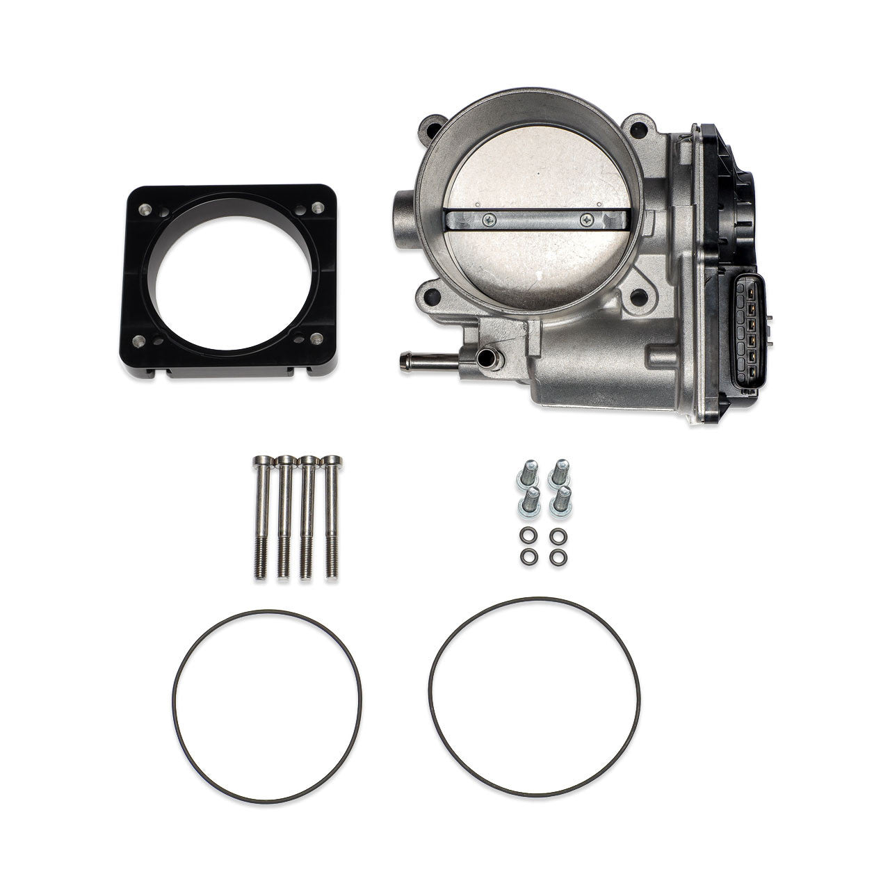 IAG Big Bore 76mm Throttle Body w/ Electronics & Adapter Package for Subaru STI Process West Intake Manifolds